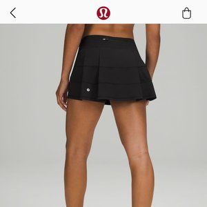 Lululemon Black Pace Rival Mid-Rise Skirt Size 4